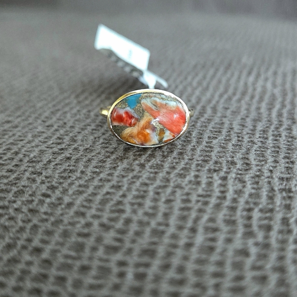 Shivam Copper Turquoise Ring💍 - NWT - Picture 5 of 16